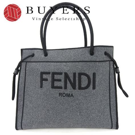 fendi バック 黒|Fendi Roma レザー フェンディ メロン ラージ .